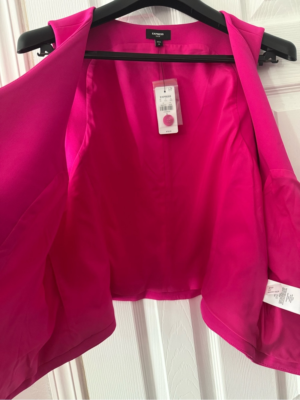 Express Neon Pink Women's Vest - Picture 8 of 10